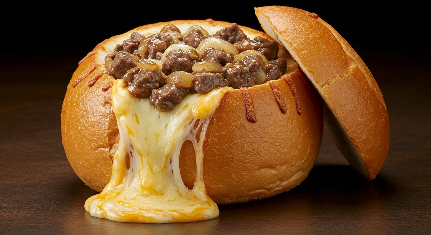 Philly Cheesesteak Stuffed Cheesy - tertiary view